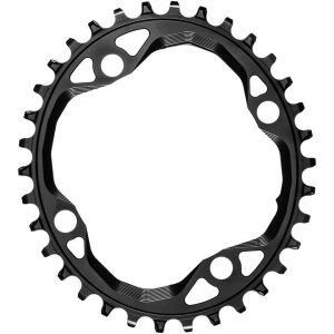 Absolute Black Oval Mountain Chainrings (Black) (1 x 10/11/12 Speed) (Single) (104mm BCD) (34T)