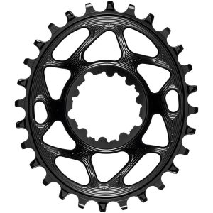 Absolute Black SRAM GXP Direct Mount Oval Chainrings (Black) (Single) (3mm Offset/Boost) (28T) (1 x