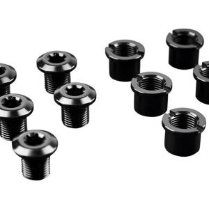 Absolute Black T-30 Chainring Bolt Set (5x Bolts & Nuts) (Long)