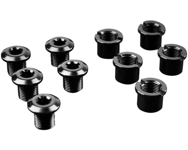 Absolute Black T-30 Chainring Bolt Set (5x Bolts & Nuts) (Short)