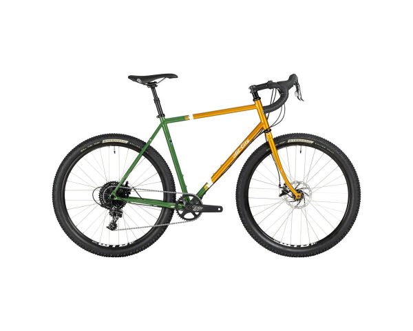 All-City Gorilla Monsoon Gravel Bike (Tangerine Evergreen) (SRAM Apex) (43cm) (650b)