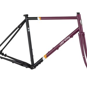 All-City Gorilla Monsoon Gravel Frameset (Charred Berry) (49cm) (Steel) (650b/700c)