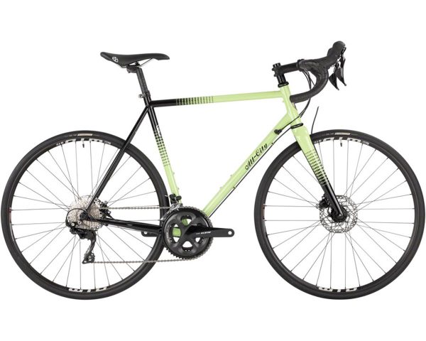 All-City Zig Zag Road Bike (Honeydew Bling) (Shimano 105) (Steel Frame) (49cm)