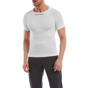 Altura Temp Seamless Short Sleeve Base Layer - White / XSmall / Small