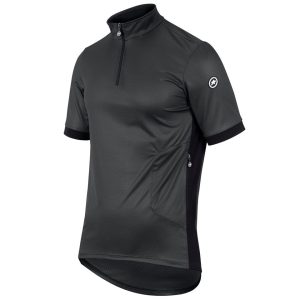 Assos MILLE GTC C2 Short Sleeve Jersey (Torpedo Grey) (L)