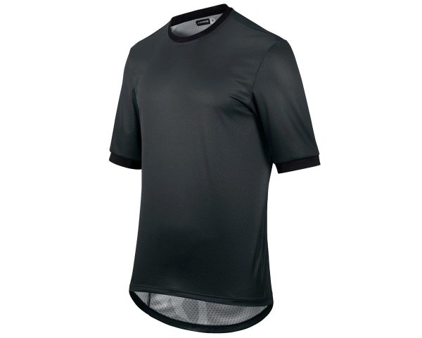 Assos Men's T3 Trail Short Sleeve Jersey (Torpedo Grey) (L)