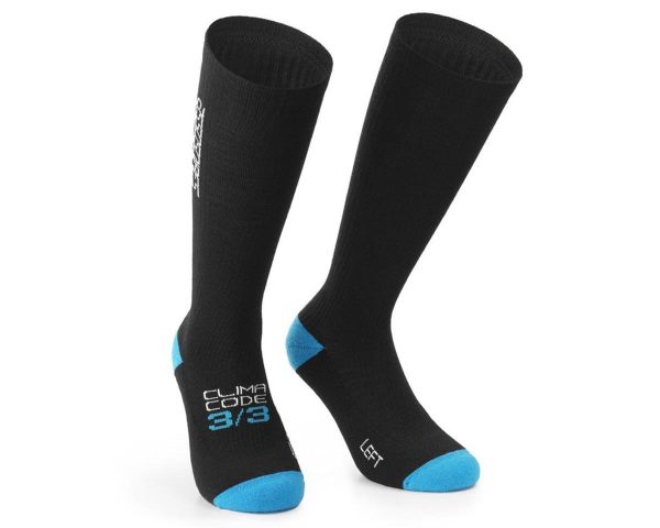 Assos Ultraz Winter FUGU Socks (Black) (43-46)