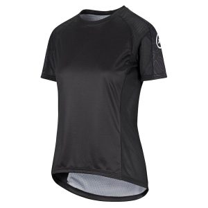 Assos Women's Trail Short Sleeve Jersey (Black Series) (L)