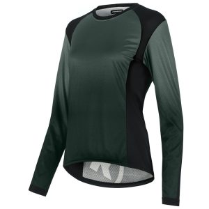 Assos Women's Trail T3 Long Sleeve Jersey (Schwarzwald Green) (L)