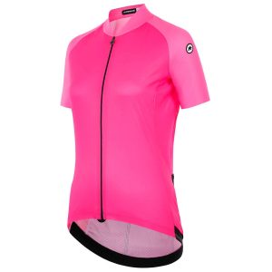 Assos Women's UMA GT C2 EVO Short Sleeve Jersey (Fluo Pink) (L)