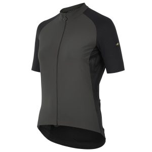 Assos Women's UMA GTV C2 Short Sleeve Jersey (Rock Grey) (L)