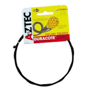 Aztec DuraCote Derailleur Cable (Black) (For Shimano/SRAM) (1.1mm) (2000mm)