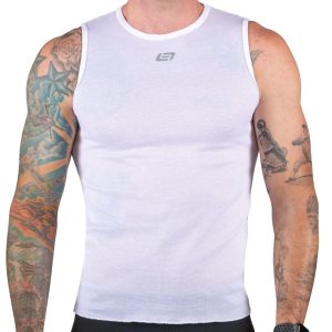 Bellwether Sleeveless Base Layer (White) (2XL)