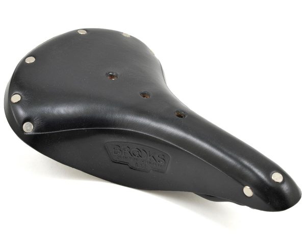 Brooks B17 Saddle (Black) (Black Steel Rails) (170mm)