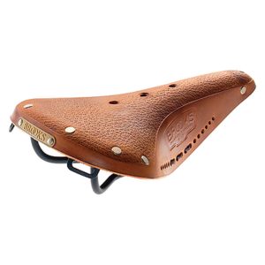 Brooks B17 Softened Saddle (Tan) (Black Steel Rails) (170mm)