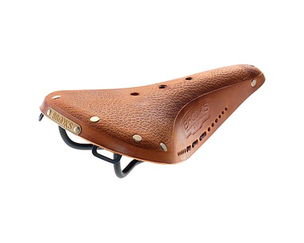 Brooks B17 Softened Saddle (Tan) (Black Steel Rails) (170mm)