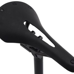 Brooks C13 Cambium Carved Saddle (Black) (Carbon Rails) (145mm)