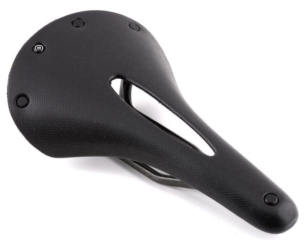 Brooks C13 Cambium Carved Saddle (Black) (Carbon Rails) (158mm)