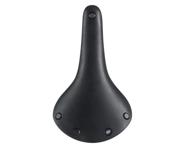 Brooks C17 Cambium Saddle (Black) (Steel Rails) (164mm)