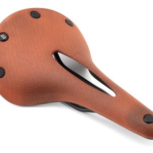 Brooks C17 Carved Saddle (Orange) (Steel Rails) (164mm)