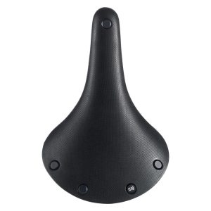 Brooks C19 Cambium Saddle (Black) (Steel Rails) (184mm)