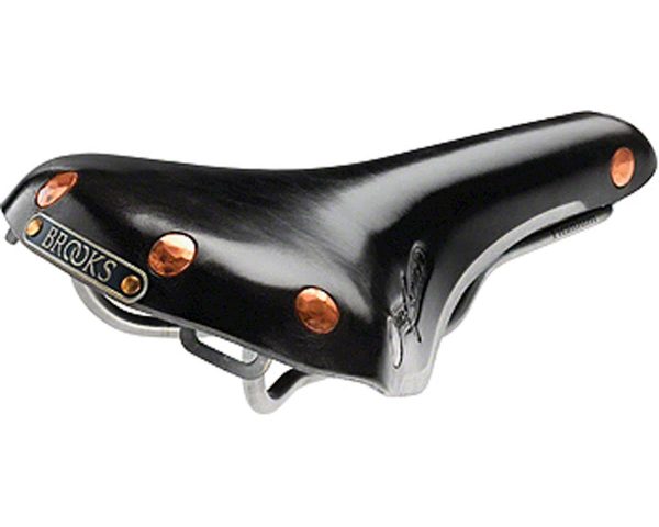 Brooks Swift Saddle (Black) (Chrome Steel Rails) (150mm)