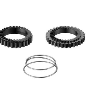 Cadex Hub Ratchet Kit (Black) (60T) (2 Ratchets/1 Spring) (For AR R2-C60)