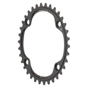 Campagnolo Road Chainrings (Black) (2 x 11 Speed) (112mm Campy BCD) (Super Record/Record/Chorus) (In