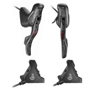 Campagnolo Super Record EPS Disc Brake Set With Flat Mount Calipers - 12 Speed