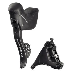 Campagnolo Super Record Ergopower Hydraulic Disc Brake/Shift Lever (Black) (Left) (2x) (Flat Mount)