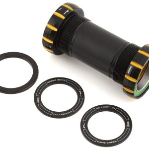 Cane Creek Hellbender 110 Bottom Bracket (Black/Gold) (BSA) (68/73mm) (Ceramic) (30mm Spindle)