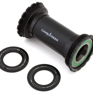 Cane Creek Hellbender 70 Bottom Bracket (Black) (Internal T47) (85.5/89.5) (24mm Spindle)