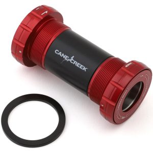 Cane Creek Hellbender 70 Bottom Bracket (Red) (BSA) (68/73mm) (24mm Spindle)