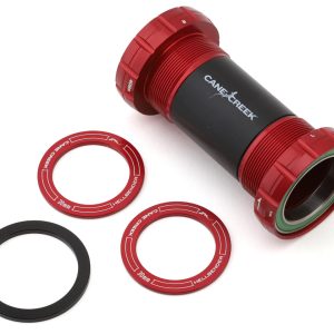 Cane Creek Hellbender 70 Bottom Bracket (Red) (BSA) (68/73mm) (30mm Spindle)