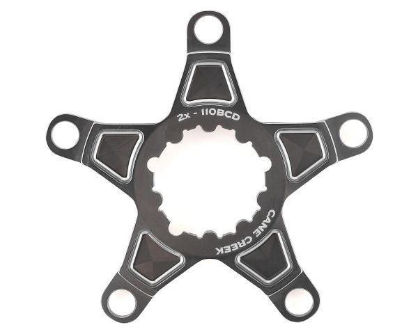 Cane Creek eeWings 2x Chainring Spider (Titanium Grey) (110mm BCD) (SRAM Direct Mount)