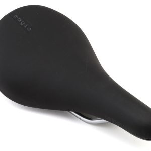 Cannondale Magic Cromo Saddle (Black) (Chromoly Rails) (Radius) (142mm)