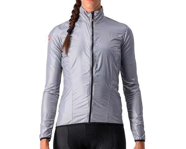 Castelli Aria Women's Shell Jacket (Silver Grey) (M)