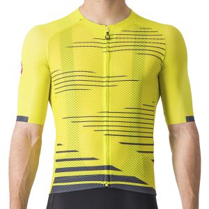 Castelli Climber's 4.0 Short Sleeve Jersey (Sulphur/Twilight Blue) (S)