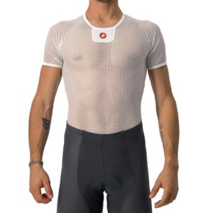 Castelli Core Mesh 3 SS Base Layer - White / Small / Medium