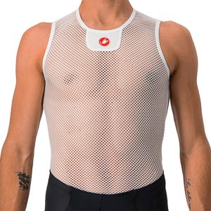 Castelli Core Mesh 3 Sleeveless Base Layer (White) (2XL)