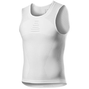 Castelli Core Seamless Sleeveless Base Layer (White) (L/XL)