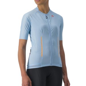 Castelli Endurance Women's Short Sleeve Jersey - Baby Blue / XSmall