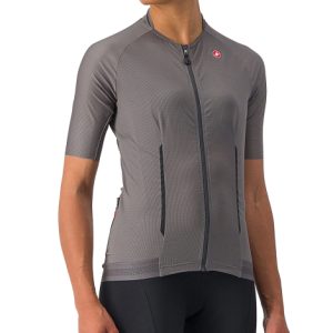 Castelli Endurance Women's Short Sleeve Jersey - Gunmetal / XSmall