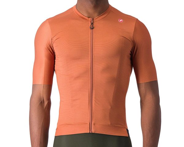 Castelli Espresso Short Sleeve Jersey (Mocha/Dark Grey) (S)