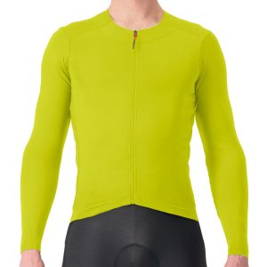 Castelli Fly Long Sleeve Jersey (Sulphur) (M)