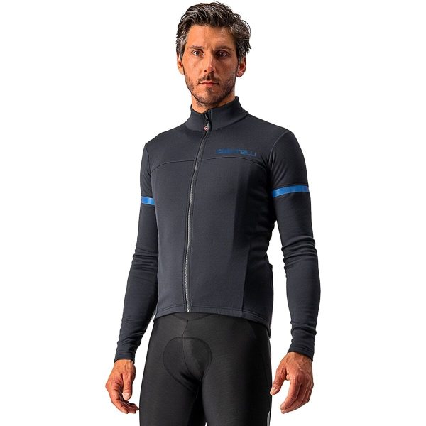 Castelli Fondo Full-Zip Long-Sleeve Jersey - Men's