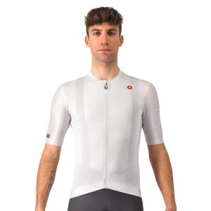 Castelli #Giro107 Trofeo Short Sleeve Jersey (Grigio Argento) (S)