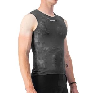 Castelli Pro Mesh 2.0 Sleeveless Base Layer - SS25 - White / Small