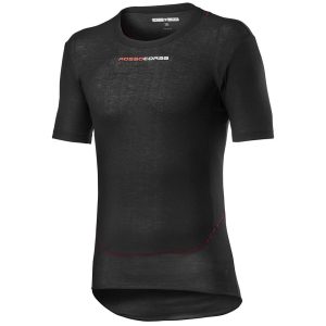 Castelli Prosecco Tech Short Sleeve Base Layer (Black) (2XL)