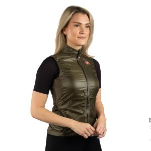 Castelli Women's Aria Vest (Moss Brown) (XS)